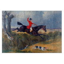 Foxhunting Clearing a Ditch John Herring 1839