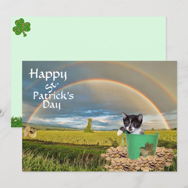 Foxi Moxi Cat's St. Patrick's Day (Vorne/Hinten)