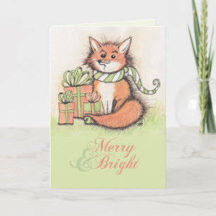 Foxie Holiday Card Feiertagskarte