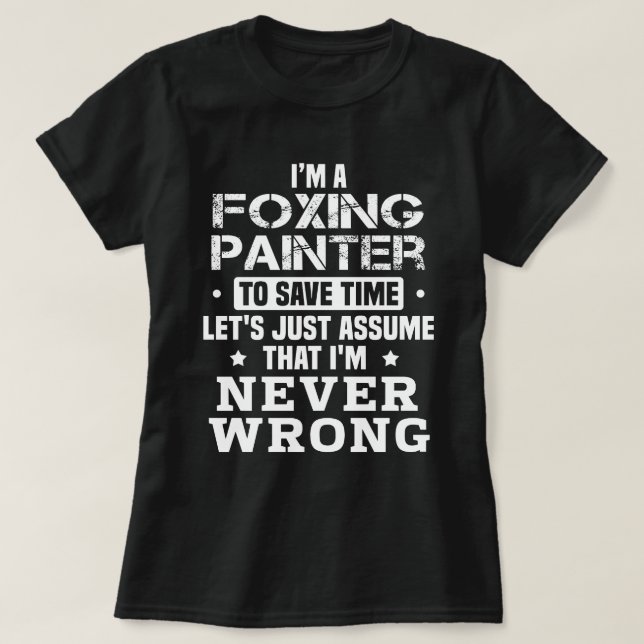Foxingfarbe T-Shirt (Design vorne)