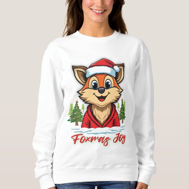 Foxmas Joy Sweatshirt (Vorderseite)