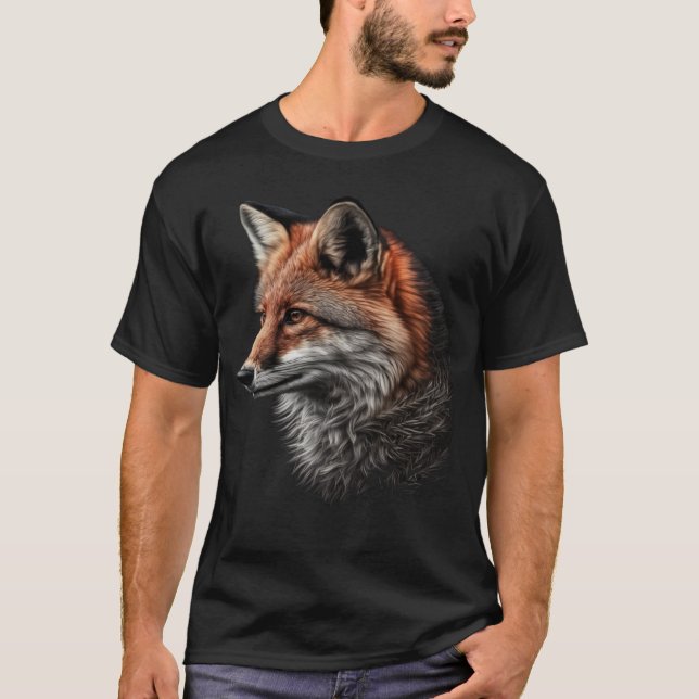 Foxmotif T-Shirt (Vorderseite)