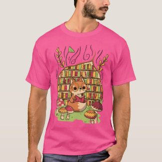 Fox's gemütliche Bibliothek T-Shirt