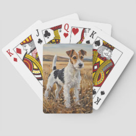 Foxterrier Spielkarten