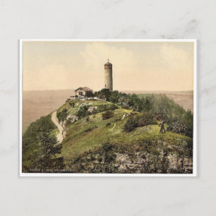 Foxtower, Jena, Thüringen, Deutschland classic Fot Postkarte