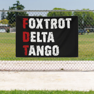 Foxtrot Delta Tango Banner