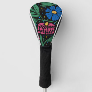 Foxtrot Delta Tango Blume Boho Golf Headcover