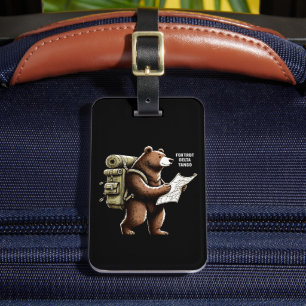 Foxtrot Delta Tango Funny Bear Gepäckanhänger