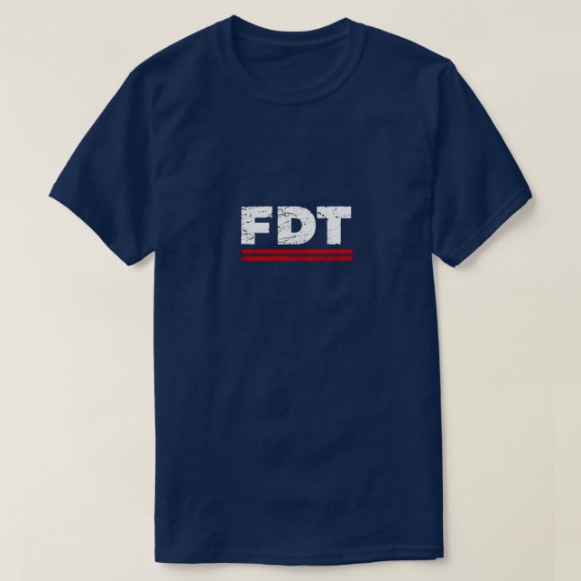 Foxtrot-Delta-Tango T-Shirt (Design vorne)