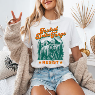 Foxtrot Delta Tango WIDERSTEHE Bär Naturpark T-Shirt