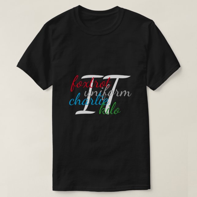 Foxtrot. .it T-Shirt (Design vorne)