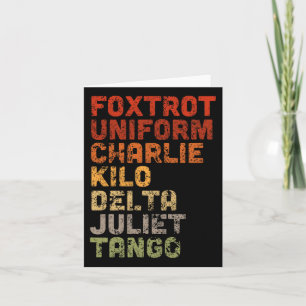 Foxtrot Uniform Djt Karte