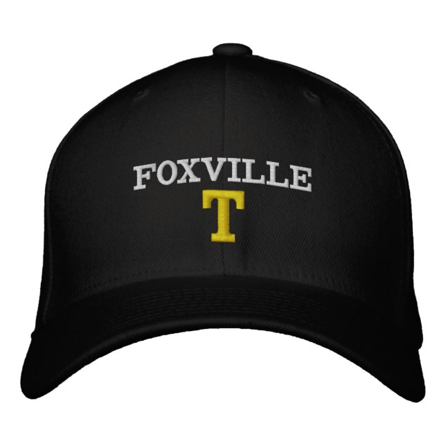 Foxville Hat Bestickte Baseballkappe (Vorderseite)