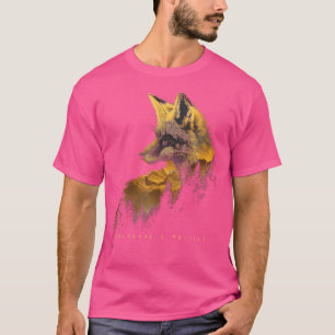 Foxwälder schützen Camping Naturschutz T-Shirt
