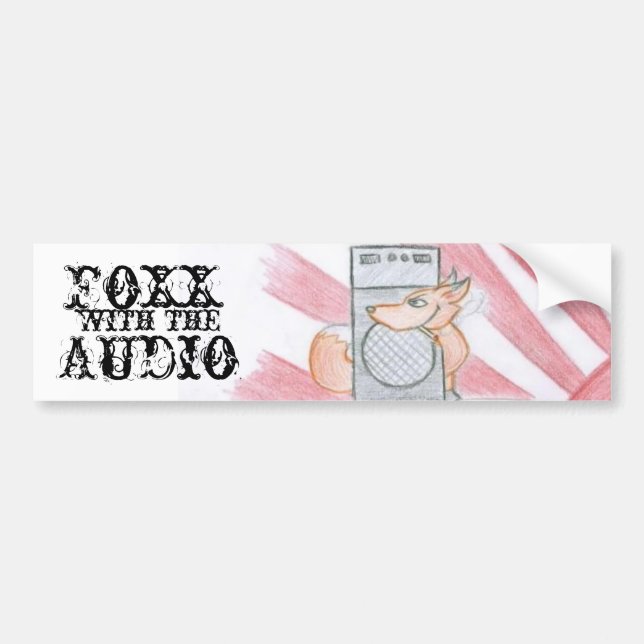 foxx Aufkleber Autoaufkleber (Vorne)