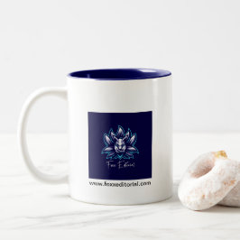 Foxx Editorial-Tasse Zweifarbige Tasse