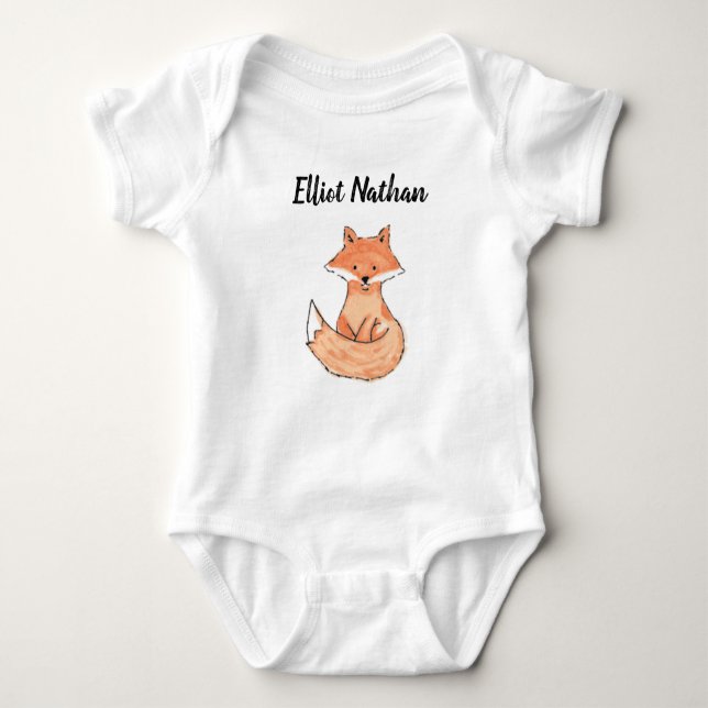Foxy Baby Bodysuit Strampler (Vorderseite)