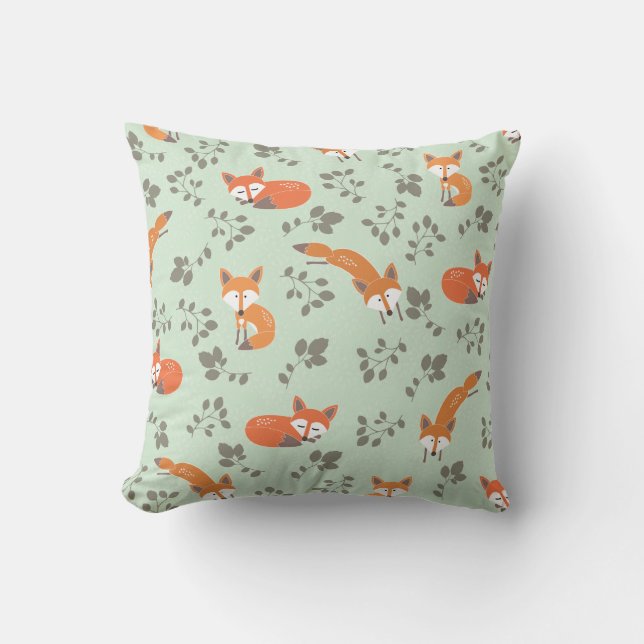 Foxy Blumenkissen Kissen (Vorderseite)