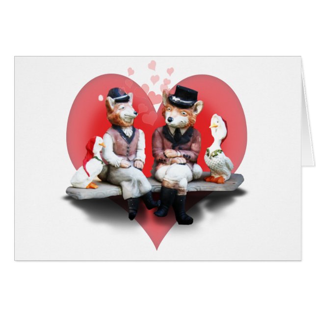 Foxy Couple (surprise à l'intérieur !) (Devant horizontal)