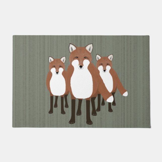 Foxy Doormat Fußmatte (Vorderseite)