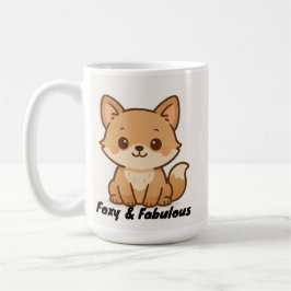 Foxy & Fabulous-Tasse Kaffeetasse