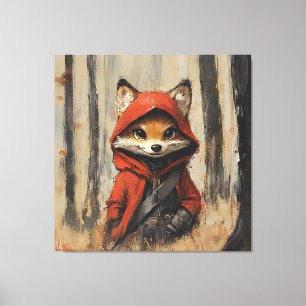 Foxy Fox - Der kleine Fuchs Leinwanddruck