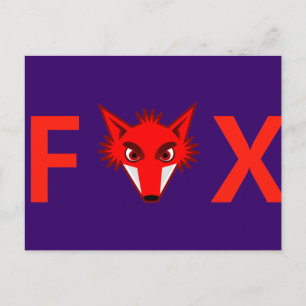Foxy Fox Postkarte