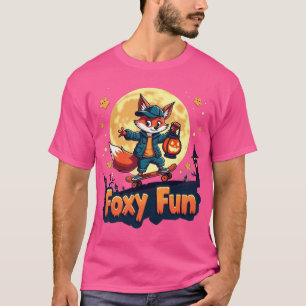 Foxy Fun Halloween Skate T-Shirt