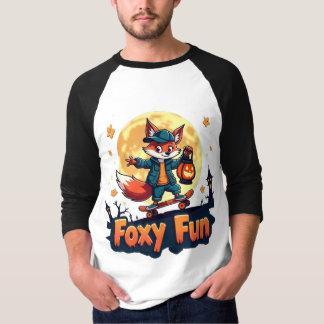 Foxy Fun Halloween Skate T-Shirt