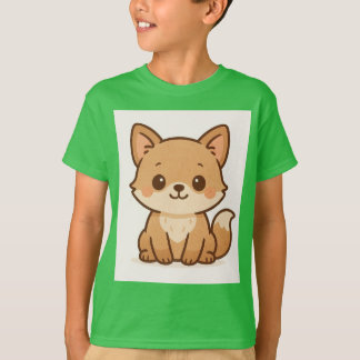 Foxy Fun _Niedlich Fox Kids T-Shirt