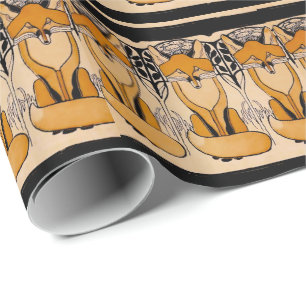 Foxy Geschenkpapier