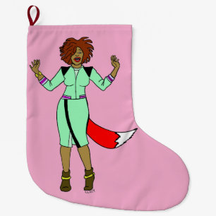 Foxy Girl Großer Weihnachtsstrumpf