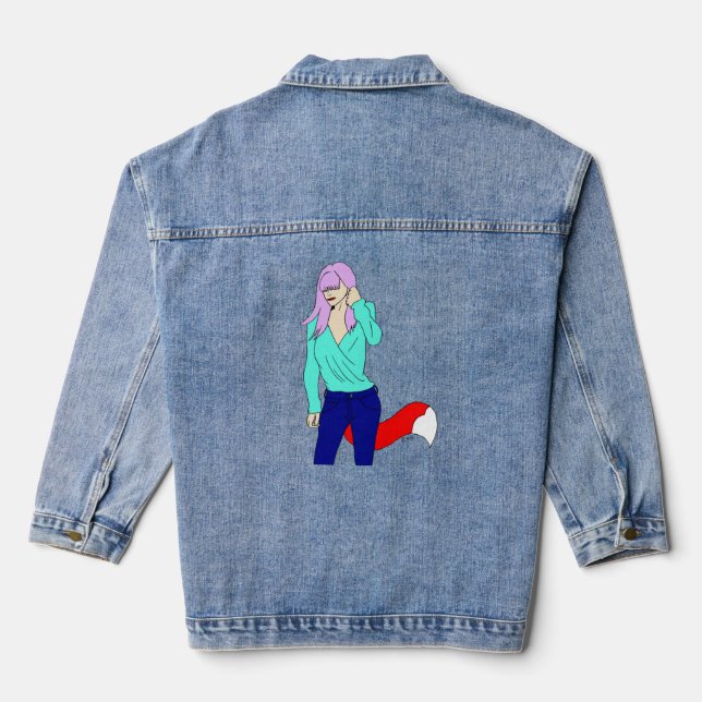Foxy Girl Jeansjacke (Rückseite)