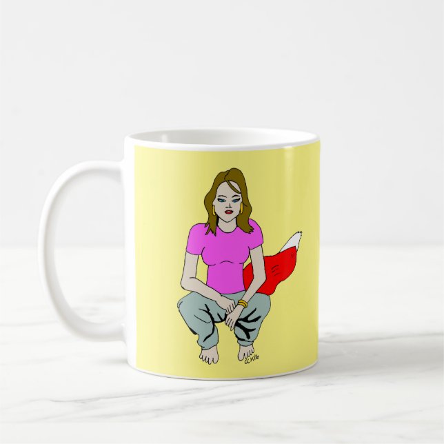 Foxy Girl Kaffeetasse (Links)