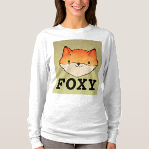 FOXY LADIES FUNNY FOX T - SHIRT