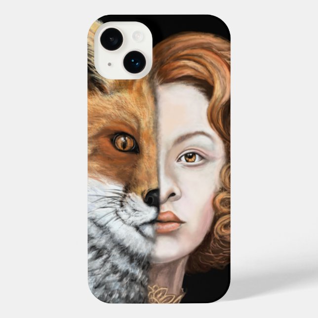 Foxy Lady iPhone Case 14 Plus Hülle (Rückseite)
