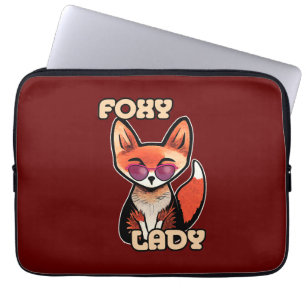Foxy Lady Niedlich Fox Laptopschutzhülle