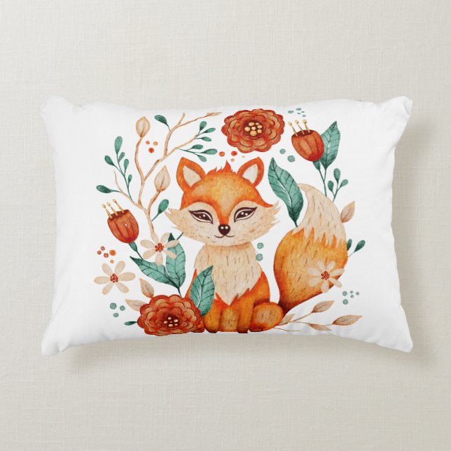 Foxy Meadow Accent Pillow Dekokissen (Vorderseite)