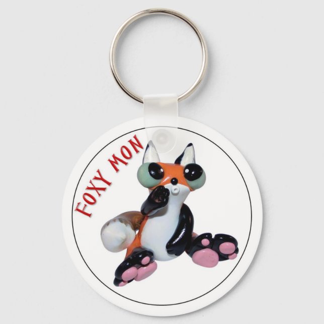 Foxy Mon der Schlüsselanhänger (Vorderseite)