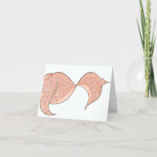 FOXY Note Card Dankeskarte