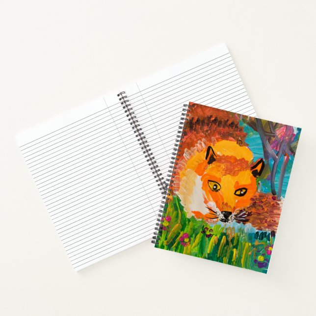 Foxy Notizbuch (Innenseite)