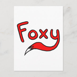 Foxy Postkarte