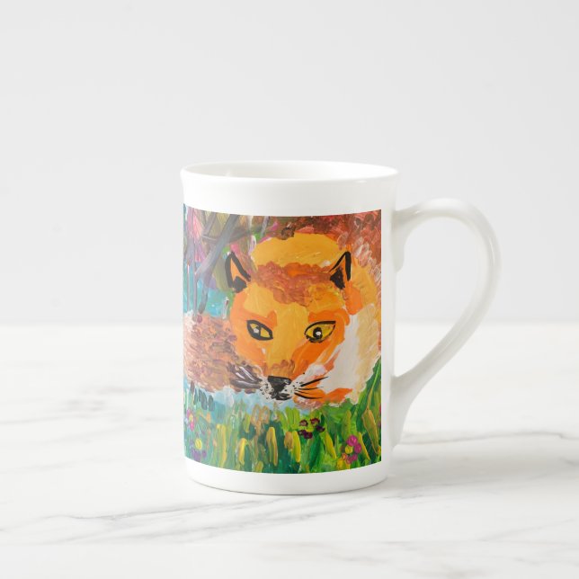 Foxy Prozellantasse (Rechts)