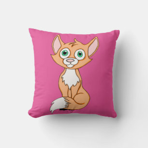 Foxy Roxy Square Pillow Kissen