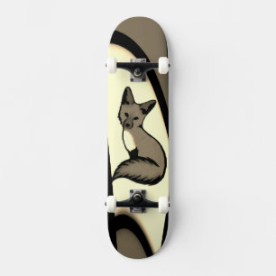 Foxy sein skateboard