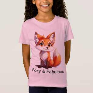Foxy und Fabulous - Niedlicher Fox-T - Shirt für M