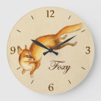 "Foxy" - Vintage japanische Skizze eines Fuchses