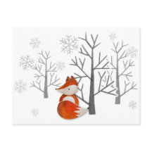Foxy Winter Forest