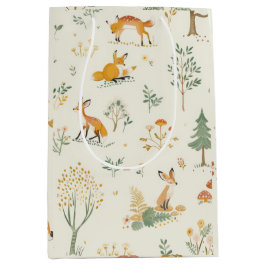 "Foxy Woodland Gift Bag" Mittlere Geschenktüte