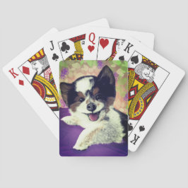 Foxy's Happy Dog Face Spielkarten